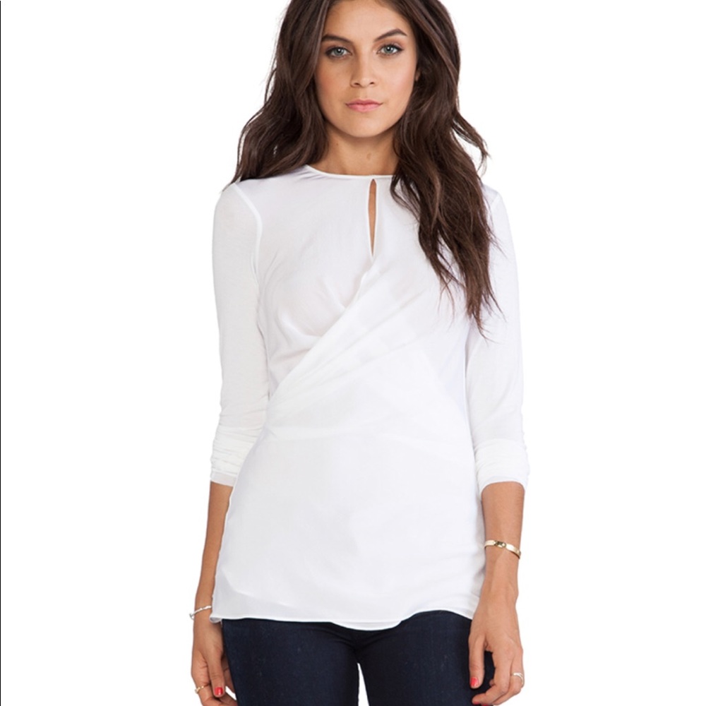 BAILEY 44 Chute wrap top in snow